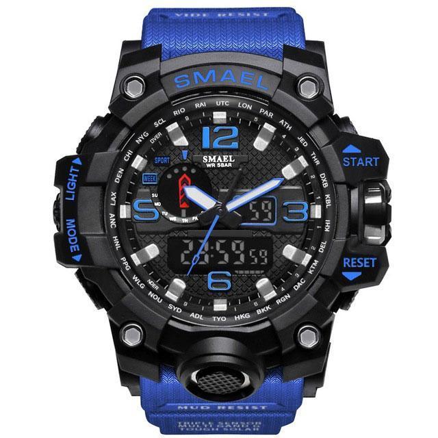 Watches - The Camouflage⢠50M Waterproof Dual Time Military Wristwatch