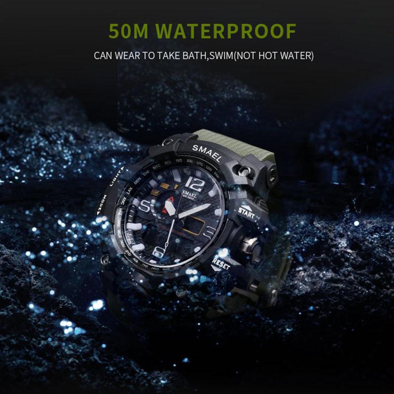 Watches - The Mudmasterâ„¢  5Bar Waterproof LED Wristwatch