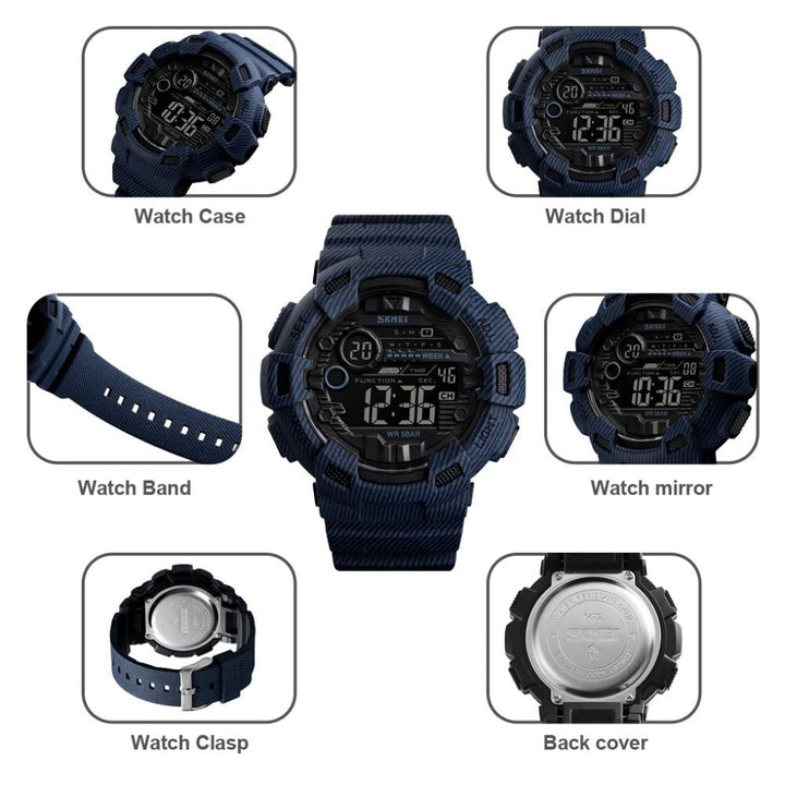Waterproof Fashion Collection Sport Watch For Men