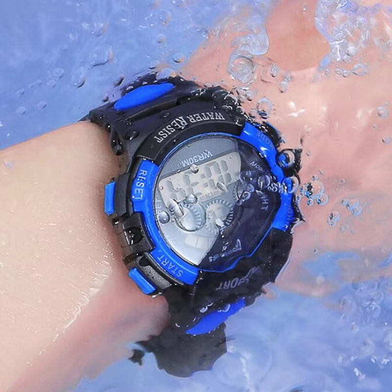 The Rrecreational™ Fashion Waterproof Luminous Kid's Sportswatch