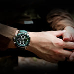 Modern Luxury Dual Display Chronograph Quartz Watch for Men