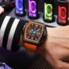 Effortlessly Cool Luminous Silicone Strap Men's Quartz Watch