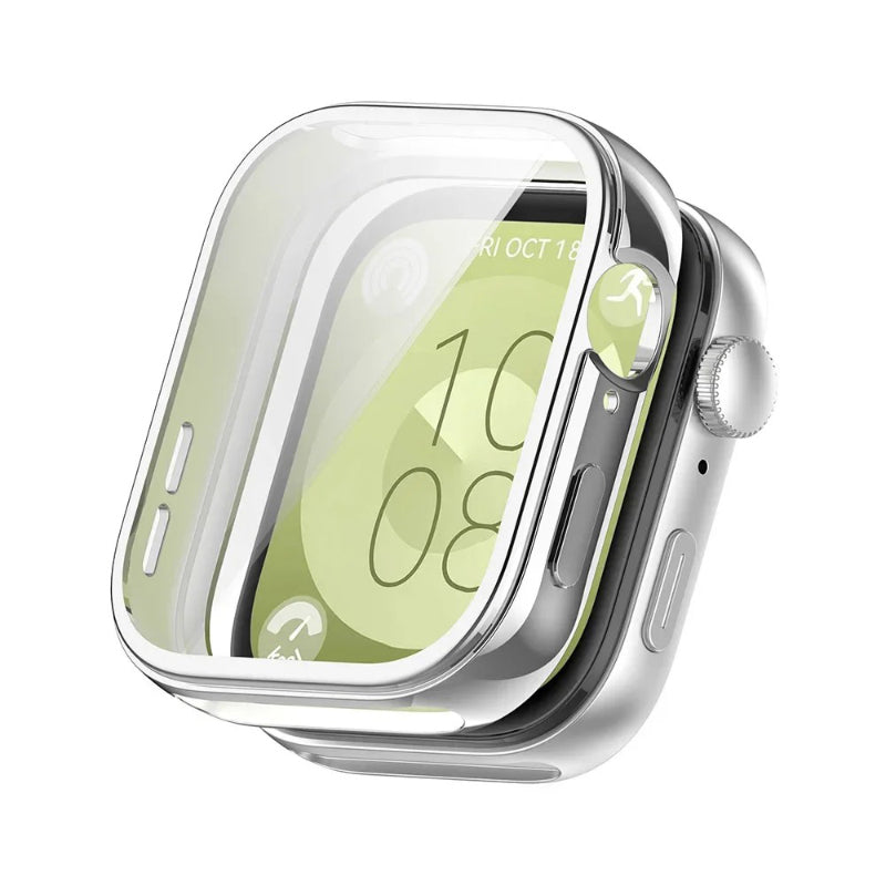 Multicolor Smartwatch Rubber Screen Protector Case