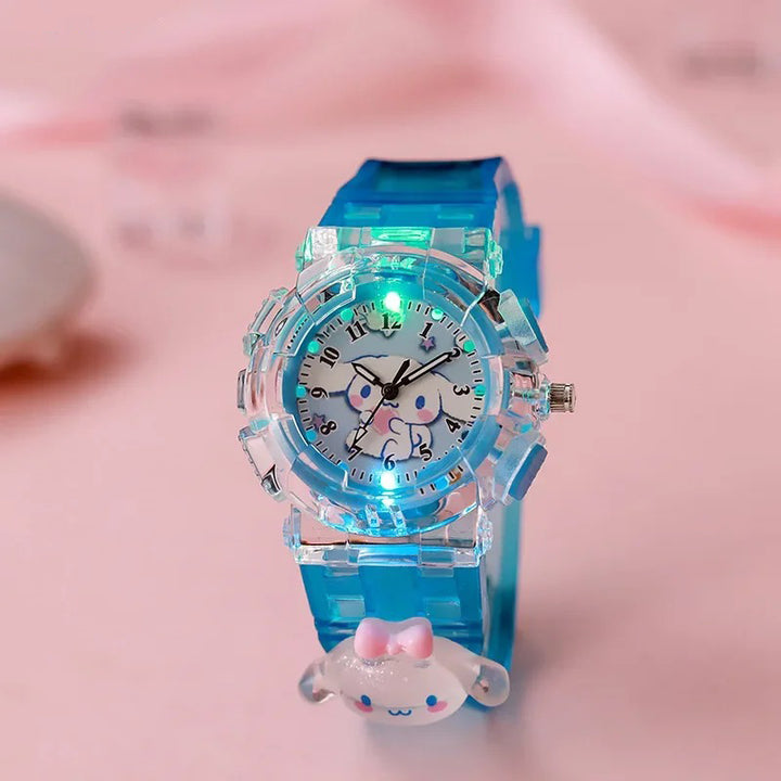 Kid-Friendly Cartoon LED Watch with Multiple Bright Display Colors