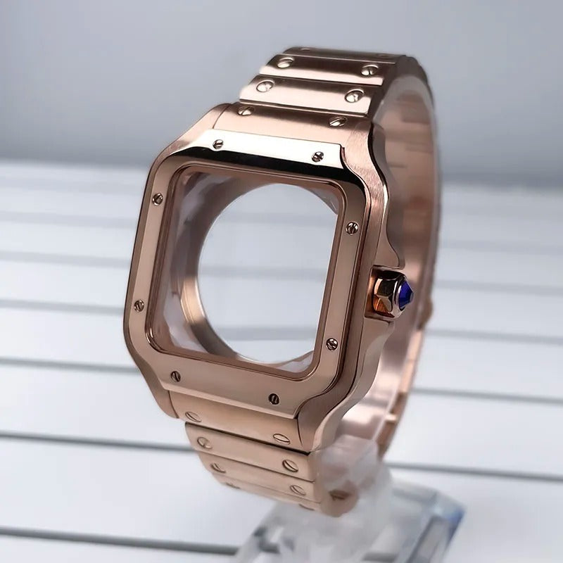 Durable Square Stainless Steel Replacement Watch Case