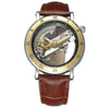 Astonishing Transparent Roman Numeral Skeleton Dial Automatic Mechanical Watch