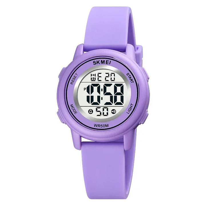 Colorful LED Backlight Children's Digital Sports Wristwatches