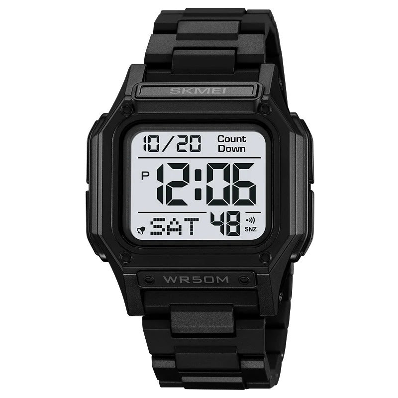 Lightweight Men's Casual Waterproof Digital Wristwatch