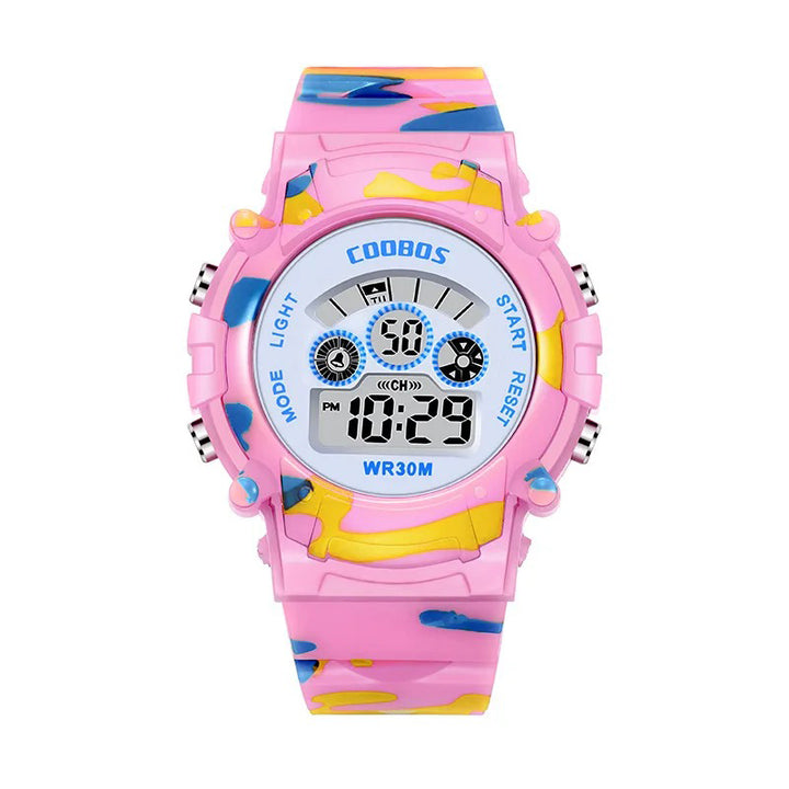 Luminous Children's Camouflage Digital Outdoor Sports Watch