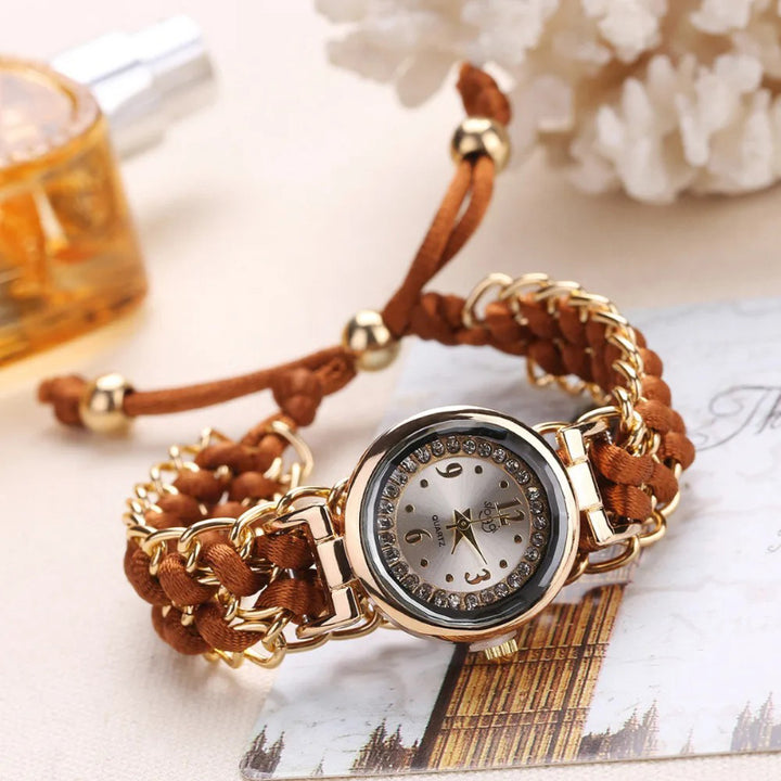 Women's Bohemian Style Braided Band Women's Quartz Watch