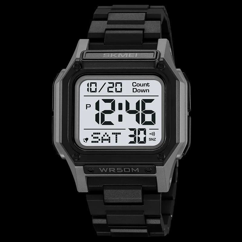 Lightweight Men's Casual Waterproof Digital Wristwatch