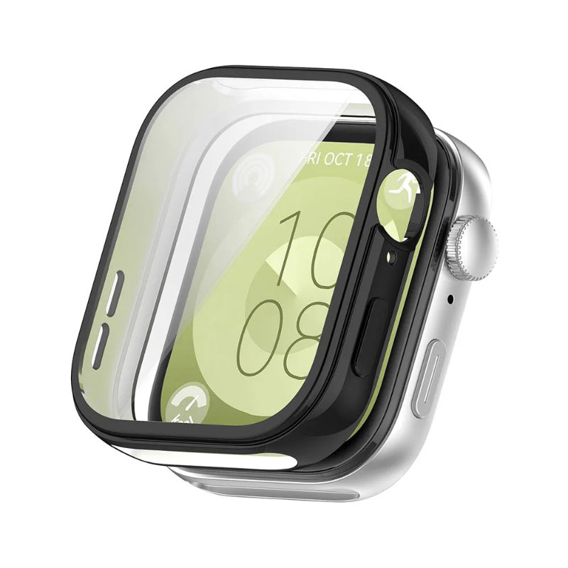 Multicolor Smartwatch Rubber Screen Protector Case