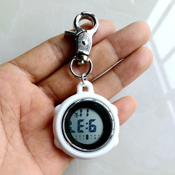 Multifunctional Digital Hanging Carabiner Keychains Pocket Watches