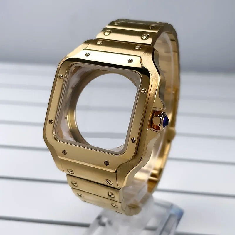 Durable Square Stainless Steel Replacement Watch Case