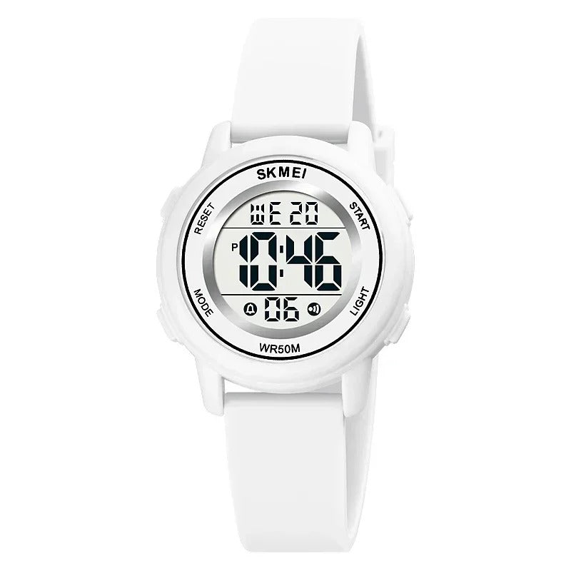 Colorful LED Backlight Children's Digital Sports Wristwatches