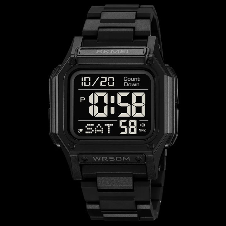 Lightweight Men's Casual Waterproof Digital Wristwatch