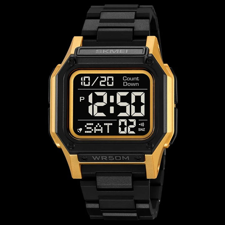 Lightweight Men's Casual Waterproof Digital Wristwatch