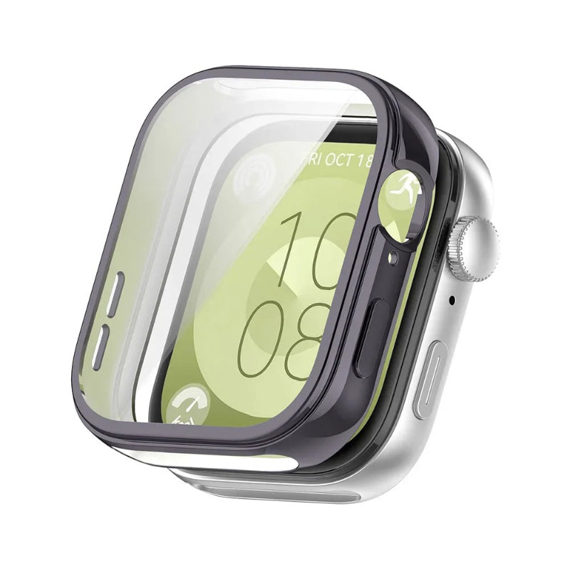 Multicolor Smartwatch Rubber Screen Protector Case