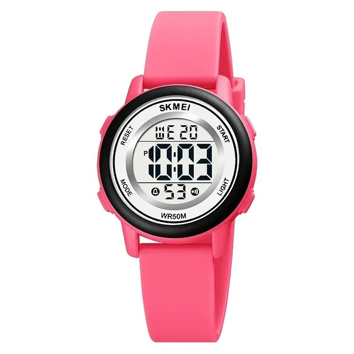 Colorful LED Backlight Children's Digital Sports Wristwatches