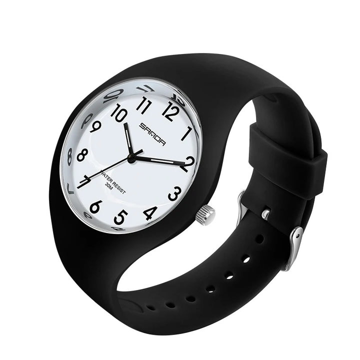 Chic and Vibrant Candy-Color Minimalist Quartz Watch