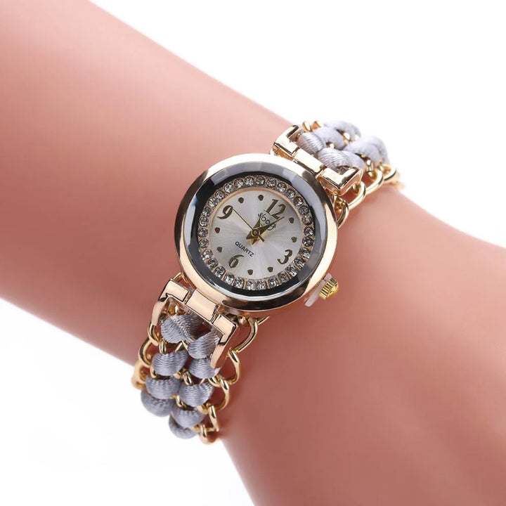 Women's Bohemian Style Braided Band Women's Quartz Watch