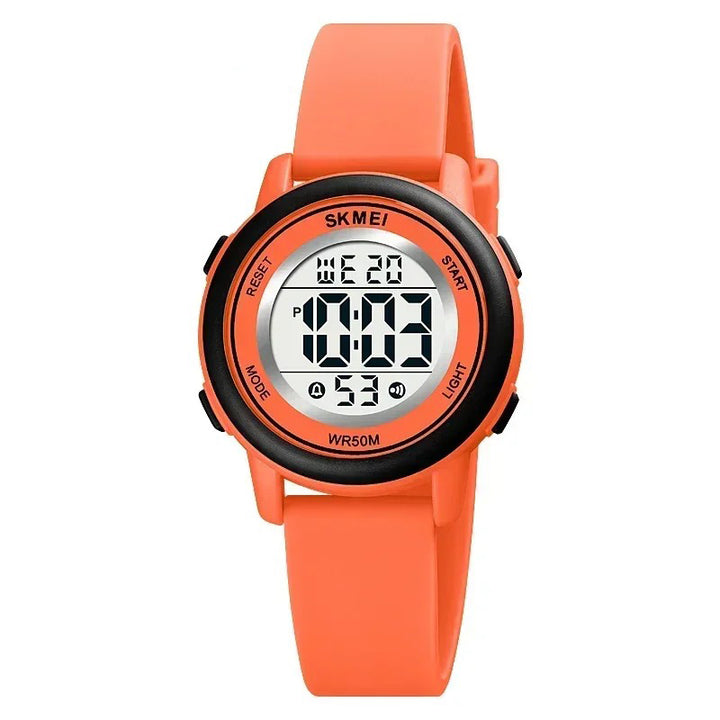 Colorful LED Backlight Children's Digital Sports Wristwatches