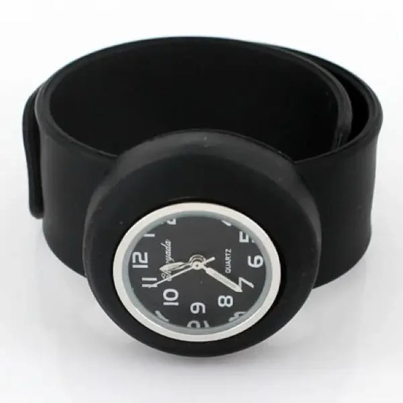 Bright and Fun Colorful Slap-Style Kid's Quartz Watches