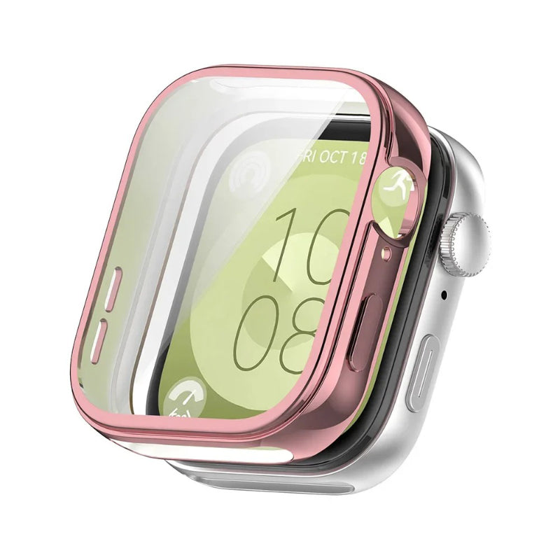 Multicolor Smartwatch Rubber Screen Protector Case