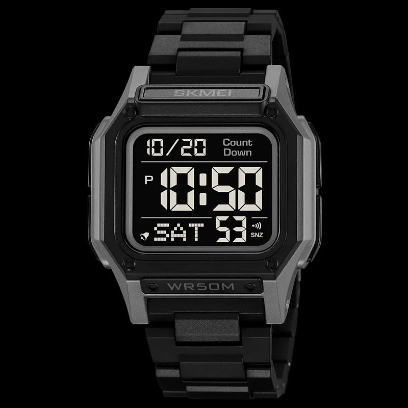 Lightweight Men's Casual Waterproof Digital Wristwatch