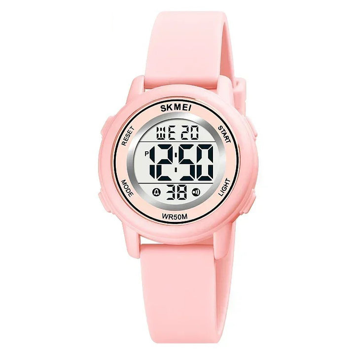 Colorful LED Backlight Children's Digital Sports Wristwatches