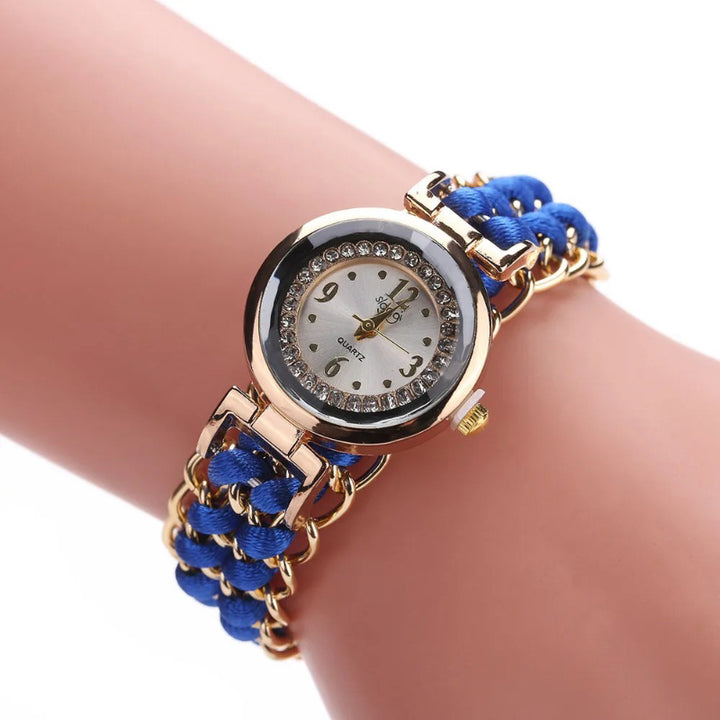 Women's Bohemian Style Braided Band Women's Quartz Watch