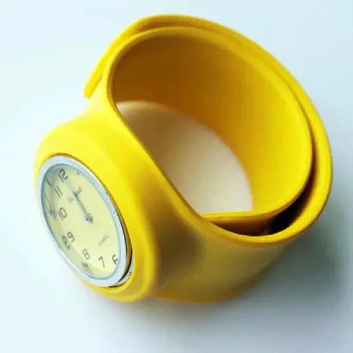 Bright and Fun Colorful Slap-Style Kid's Quartz Watches