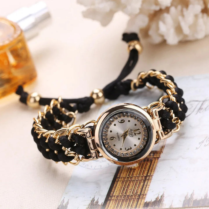 Women's Bohemian Style Braided Band Women's Quartz Watch