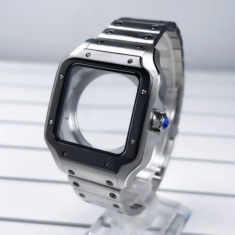 Durable Square Stainless Steel Replacement Watch Case