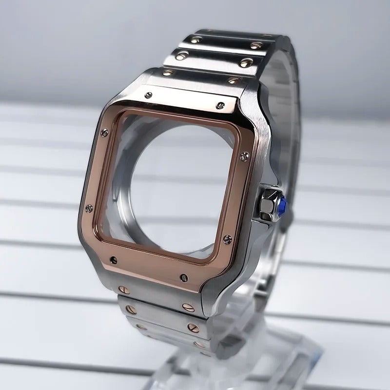 Durable Square Stainless Steel Replacement Watch Case