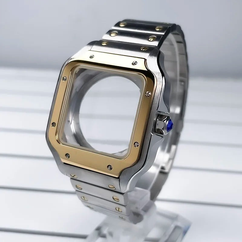 Durable Square Stainless Steel Replacement Watch Case