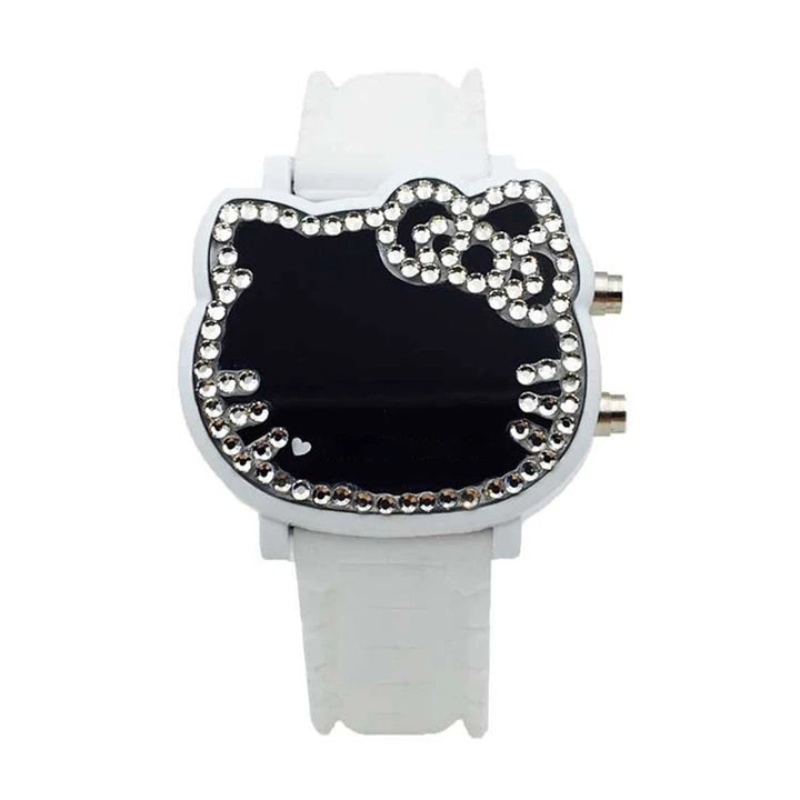 Women's Purrfect Cat Shape Digital Electronic Watches