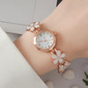 Flower Design Women's Bracelet Quartz Watch