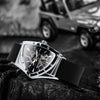 Triangle-Shaped Case Automatic Mechanical Sports Watch