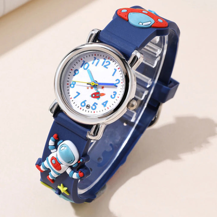 Trendy and Casual Astronaut Pattern Children's Watch