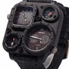 Multi-face Dial Outdoor Watch with Compass