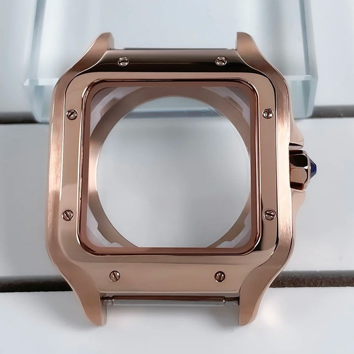 Durable Square Stainless Steel Replacement Watch Case