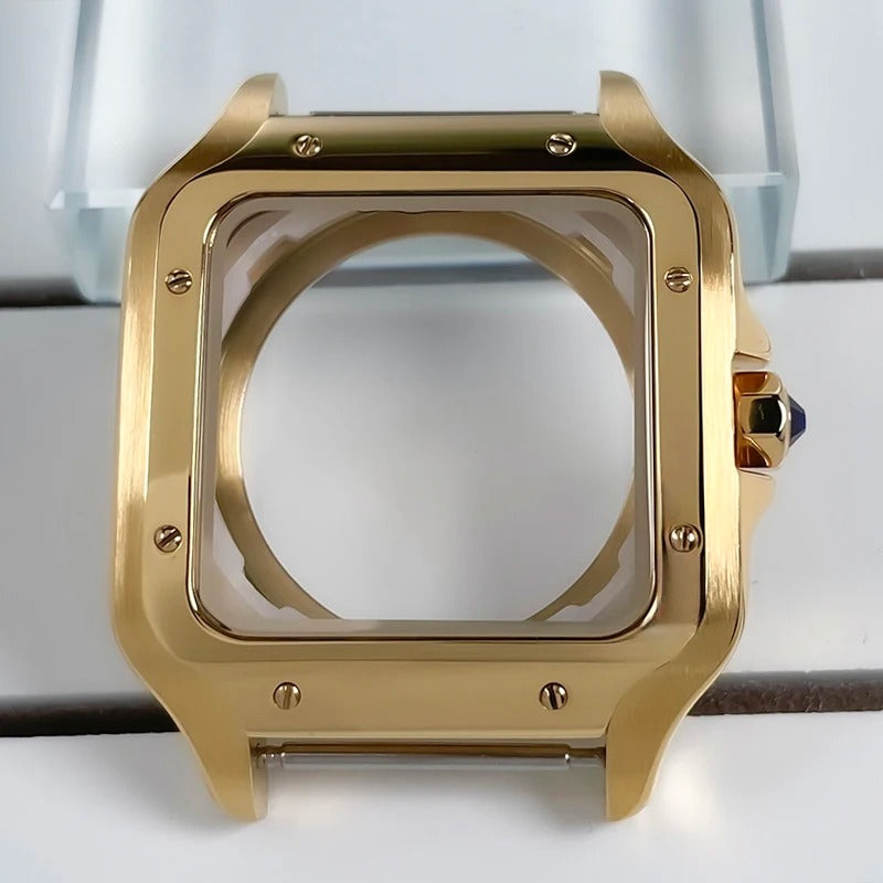 Durable Square Stainless Steel Replacement Watch Case