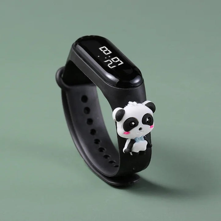 Fun and Easy-to-Read Children's LED Display Wristwatch