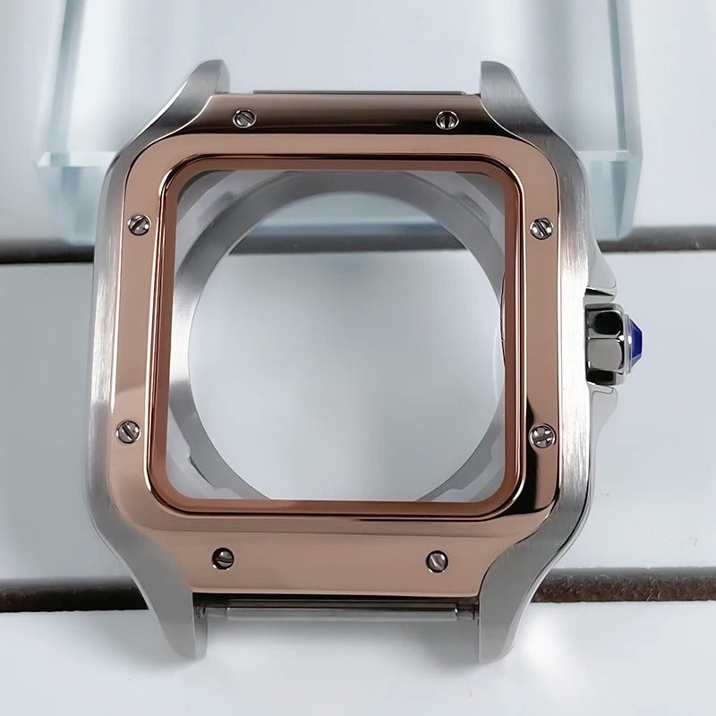 Durable Square Stainless Steel Replacement Watch Case