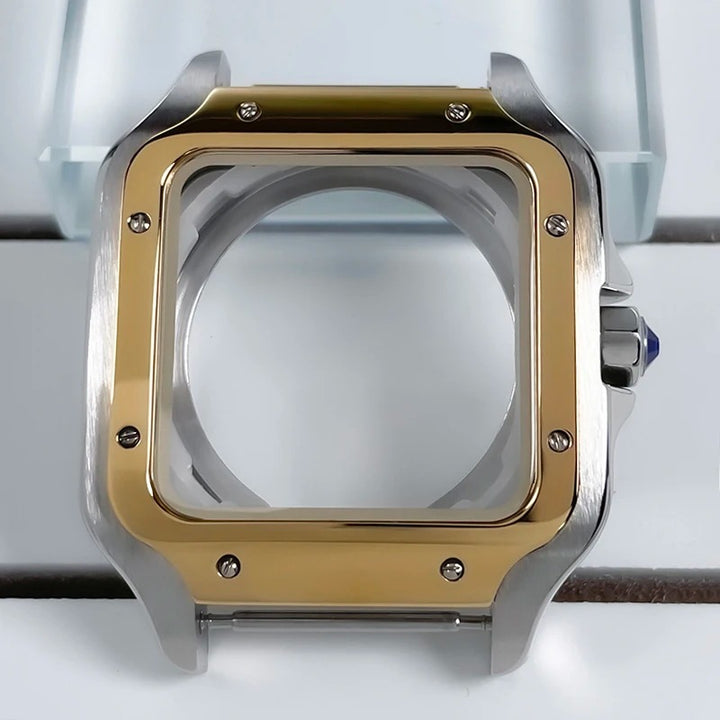 Durable Square Stainless Steel Replacement Watch Case