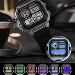 Luminous Fashion Sport Chronograph Digital Watch for Men