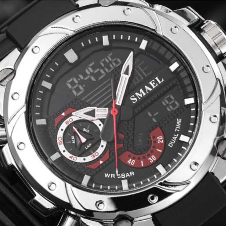 Water-resistant Multi-functional Military Watch for Men