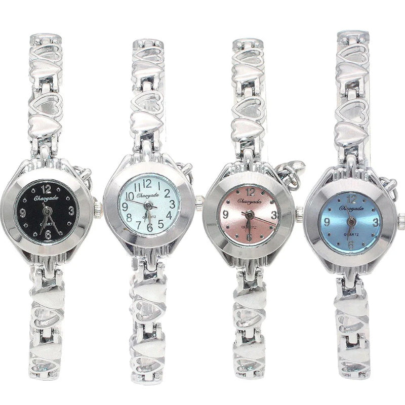 Women's Heart Decorated Strap Fashion Watches