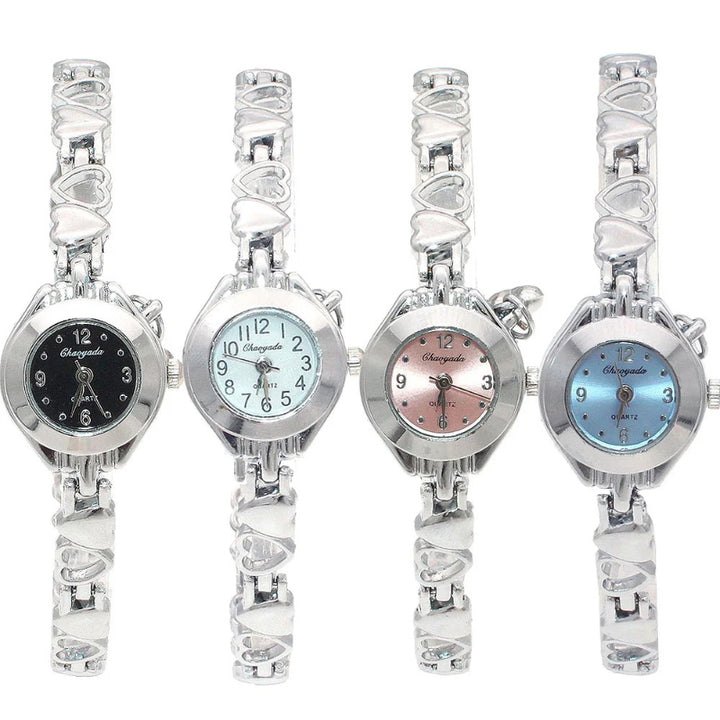 Women's Heart Decorated Strap Fashion Watches